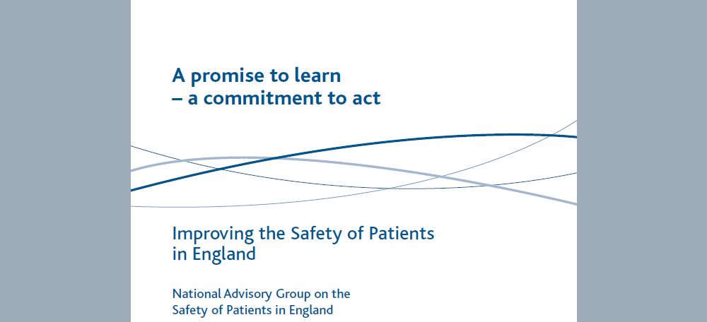 Webinar patient safety in the NHS